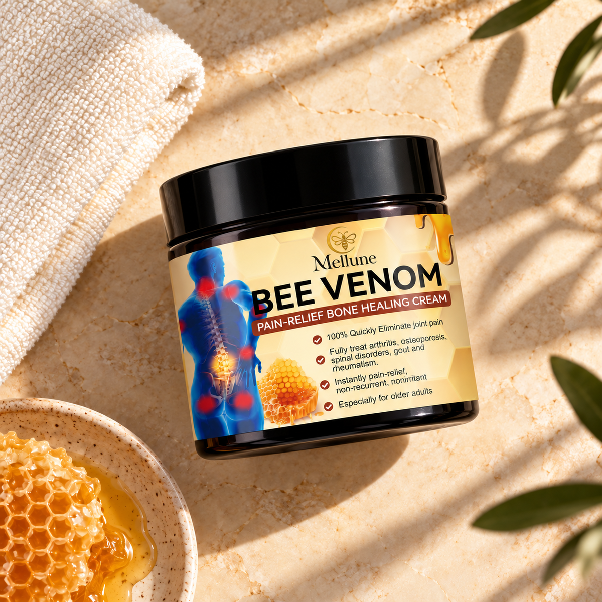 Mellune™ Bee Venom Body Cream — 60 ml