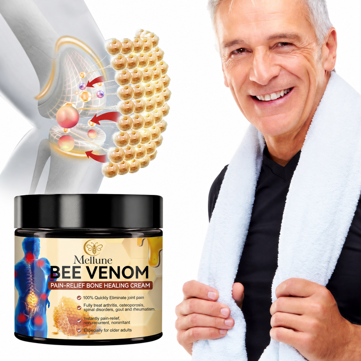 Mellune™ Bee Venom Body Cream — 60 ml